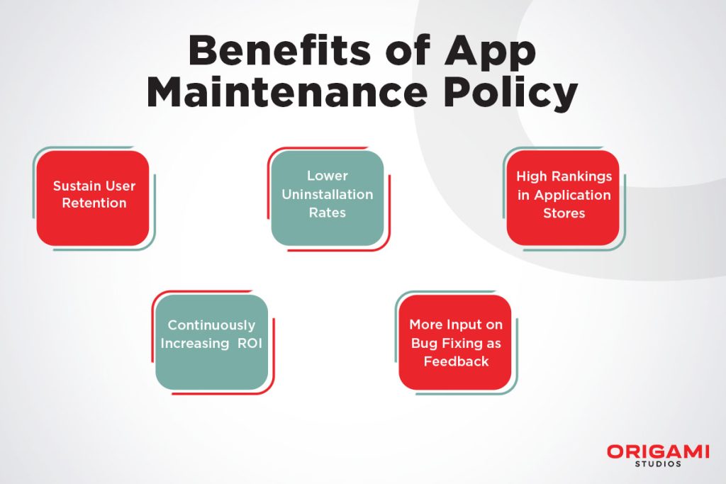 benefits of App Maintenance policy